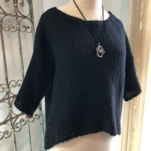 Zara Knit Black Sweater size S